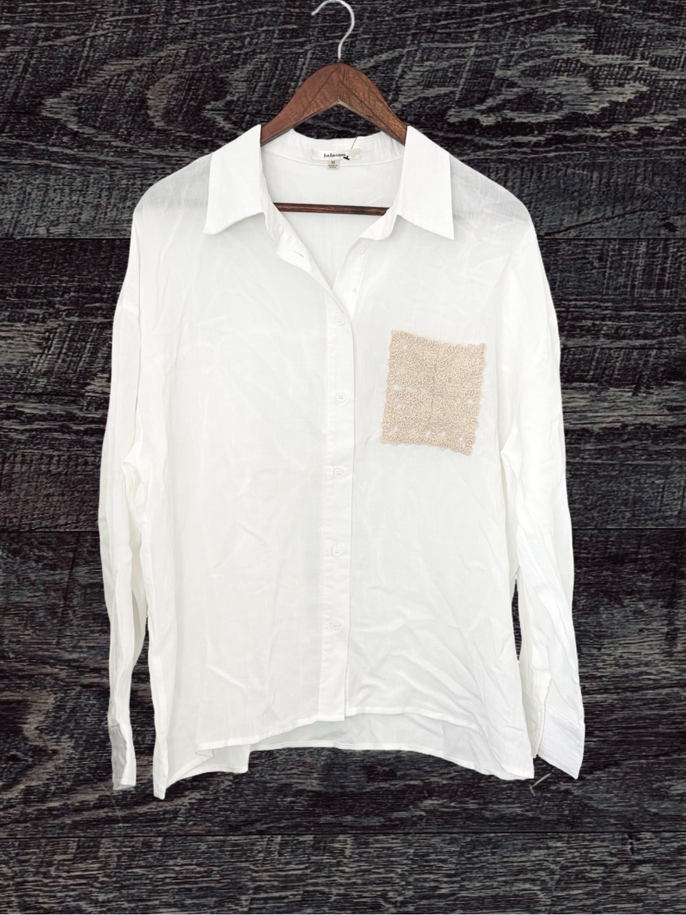 Lalavon Semi Sheer Blouse